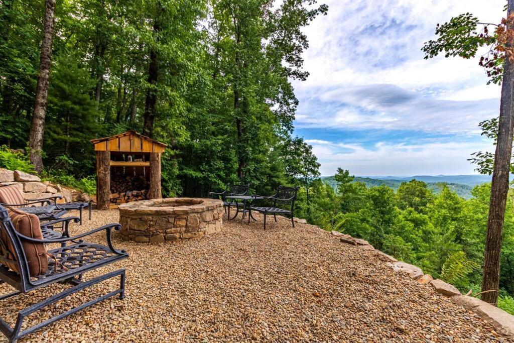 Spectacular View! Orchard Vista Mountain Cabin Highlands Exterior foto