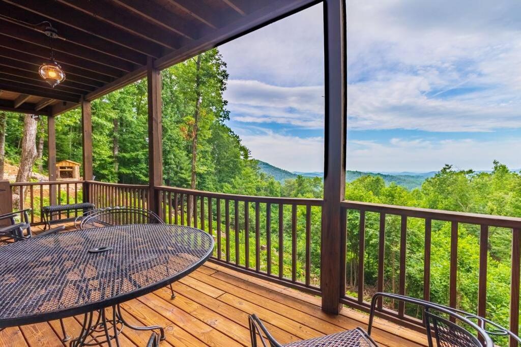 Spectacular View! Orchard Vista Mountain Cabin Highlands Exterior foto