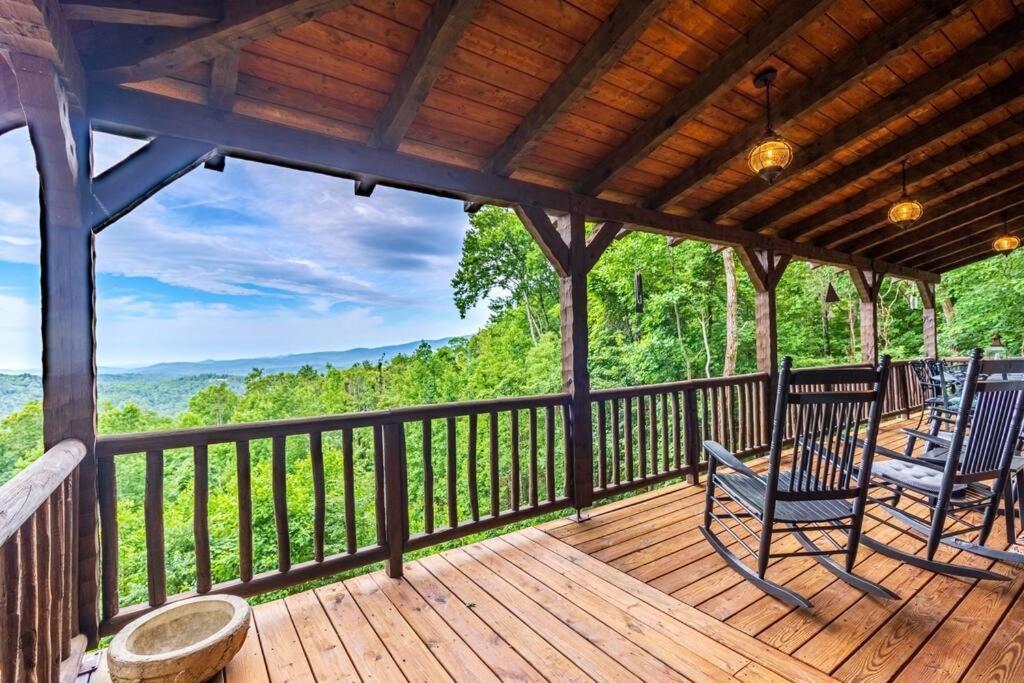 Spectacular View! Orchard Vista Mountain Cabin Highlands Exterior foto