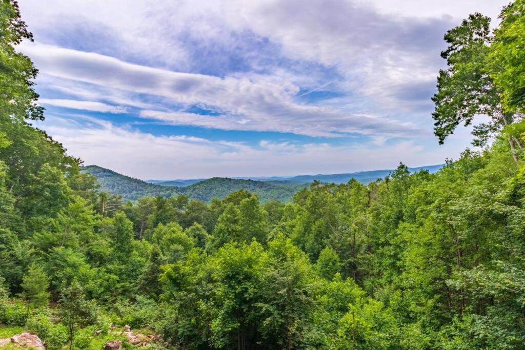 Spectacular View! Orchard Vista Mountain Cabin Highlands Exterior foto